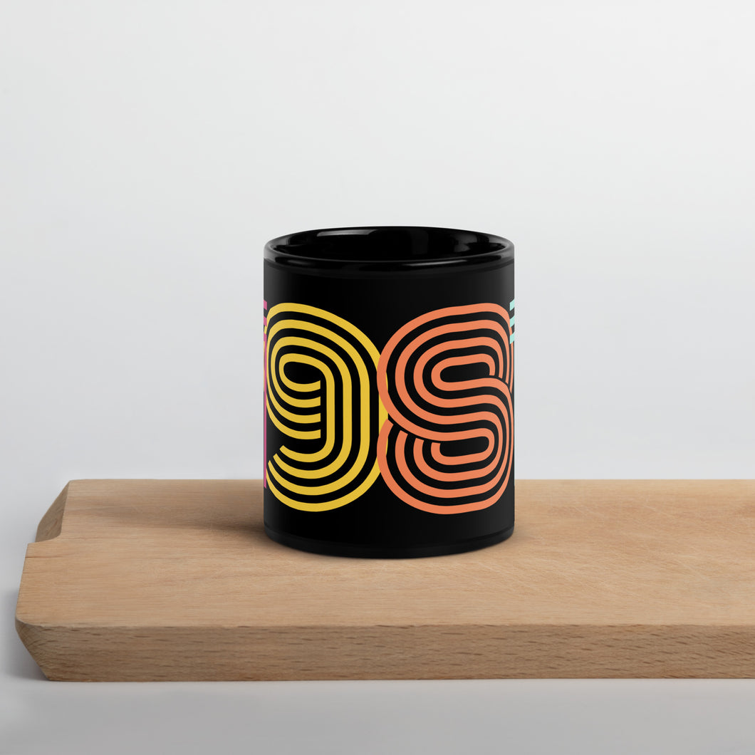 1981 Black Glossy Mug